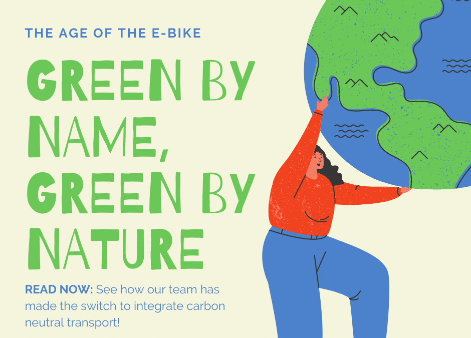 Our team continues to go green!