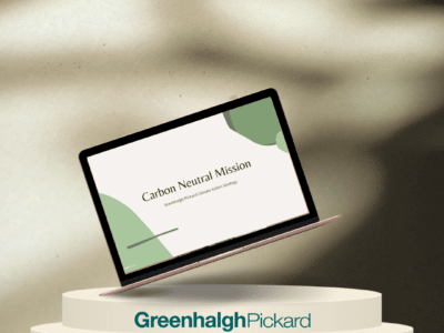 Could you operate more sustainably?