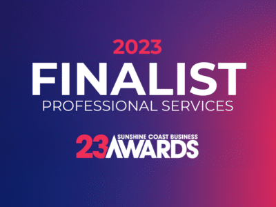 We are a Finalist in the Sunshine Coast Business Awards 2023!